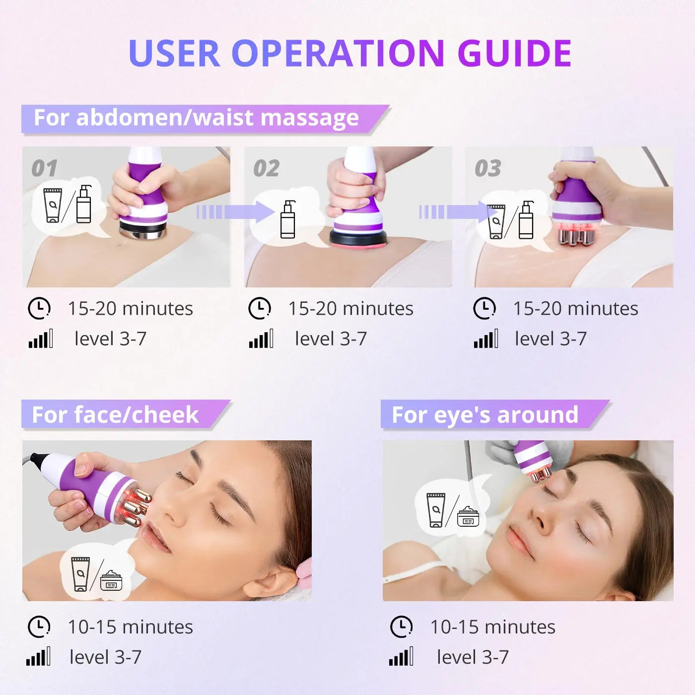 5 In 1 Unoisetion Cavitation Vacuum RF Skin Lifting Beauty Machine