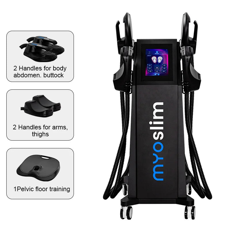 6500w Neo Rf Ems Body Sculpt Machine Nova Muscle Building Hi-emt Fat Burning Weight Lose Muscle Stimulation Machine