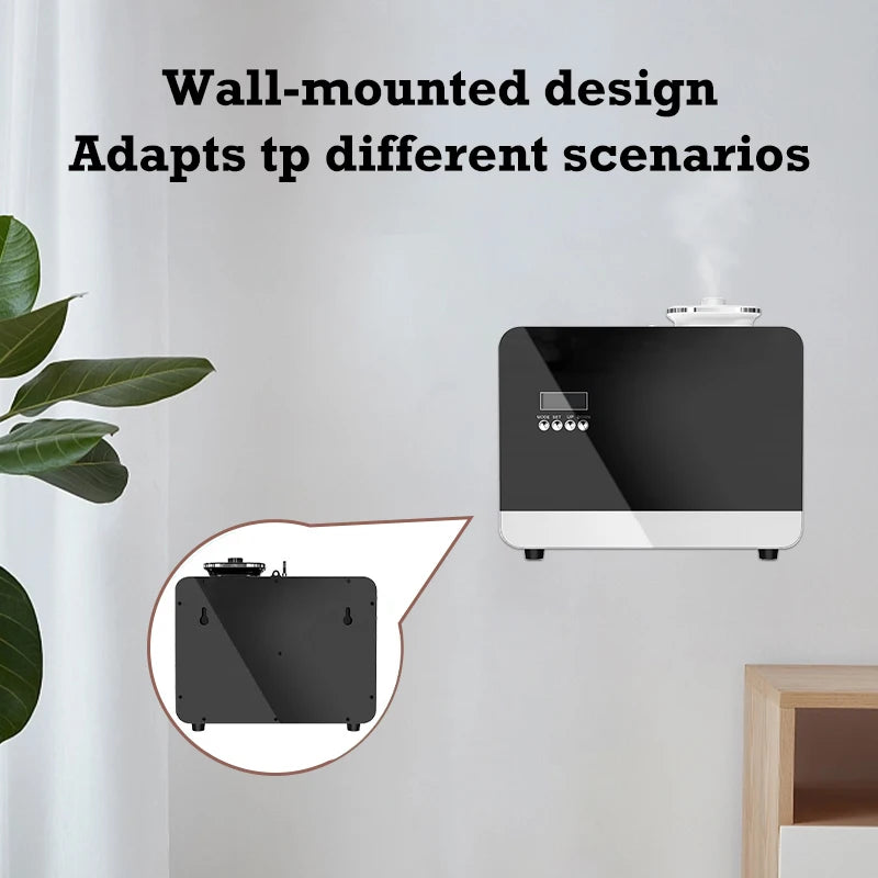 30000 Feet Namste Aroma Diffuser Perfume Home Fragrance 800ML/27oz Capacity Essential Oil Air Purifier Metal Body 14W Power HVAC