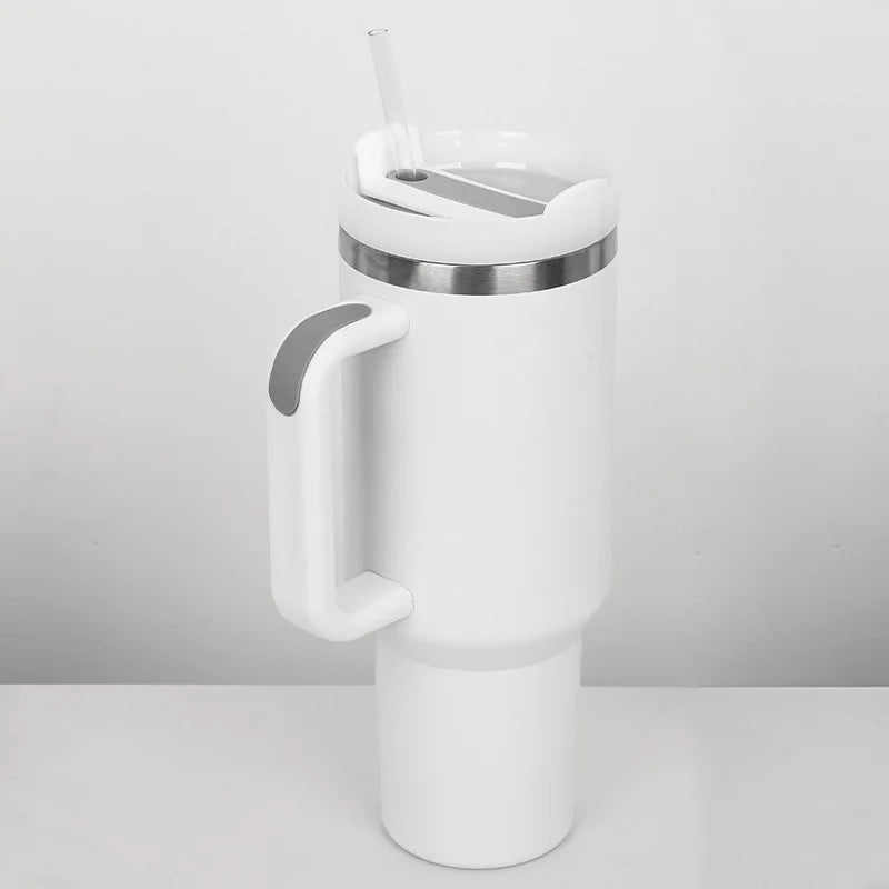 6pack US Warehouse NEW 40oz  Stainless Steel  Double Wall Keep Cold For A Long Time With Handle  Wholesale Bluk Tumbler