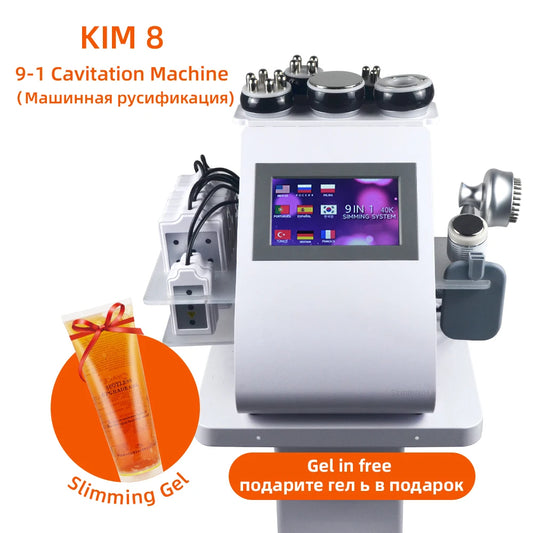 Missqueeny 9-in-1 40K Cavitation Machine （Fast Shipping）
