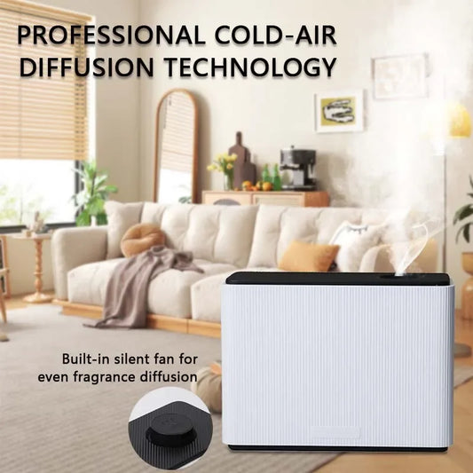 NAMSTE 1000ML Fragrance Diffuser WIFI Bluetooth Smart Scent Air Machine For Home Hotel HVAC Aroma Diffuser Cover 4000m³ Black