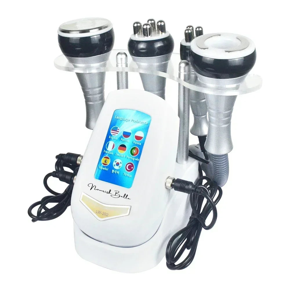 Body Slimming 40K 4 IN 1 Cavitation Ultrasonic Weight Loss Skin Rejuvenation Beauty Machine Multipolar Skin Tighten Anti-wrinkle