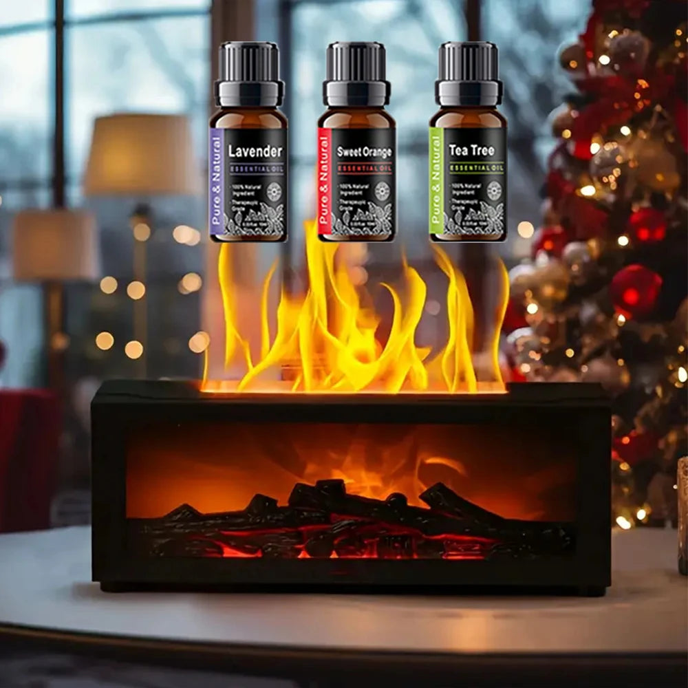 Air Humidifier & Essential Oil Diffuser with Night Light  Aromatherapy for Home & Office