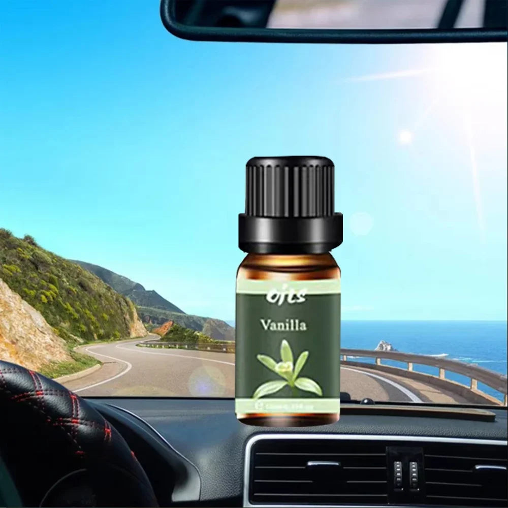 6-Piece Essential Oil Set with 6 Fragrance Options -Oils for Aromatherapy, Used For Diffuser Aroma Relax (Includes Eucalyptus,Va