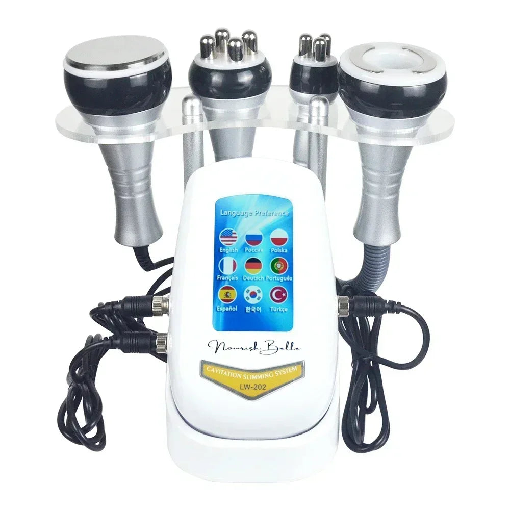Body Slimming 40K 4 IN 1 Cavitation Ultrasonic Weight Loss Skin Rejuvenation Beauty Machine Multipolar Skin Tighten Anti-wrinkle