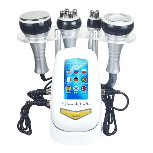 Body Slimming 40K 4 IN 1 Cavitation Ultrasonic Weight Loss Skin Rejuvenation Beauty Machine Multipolar Skin Tighten Anti-wrinkle
