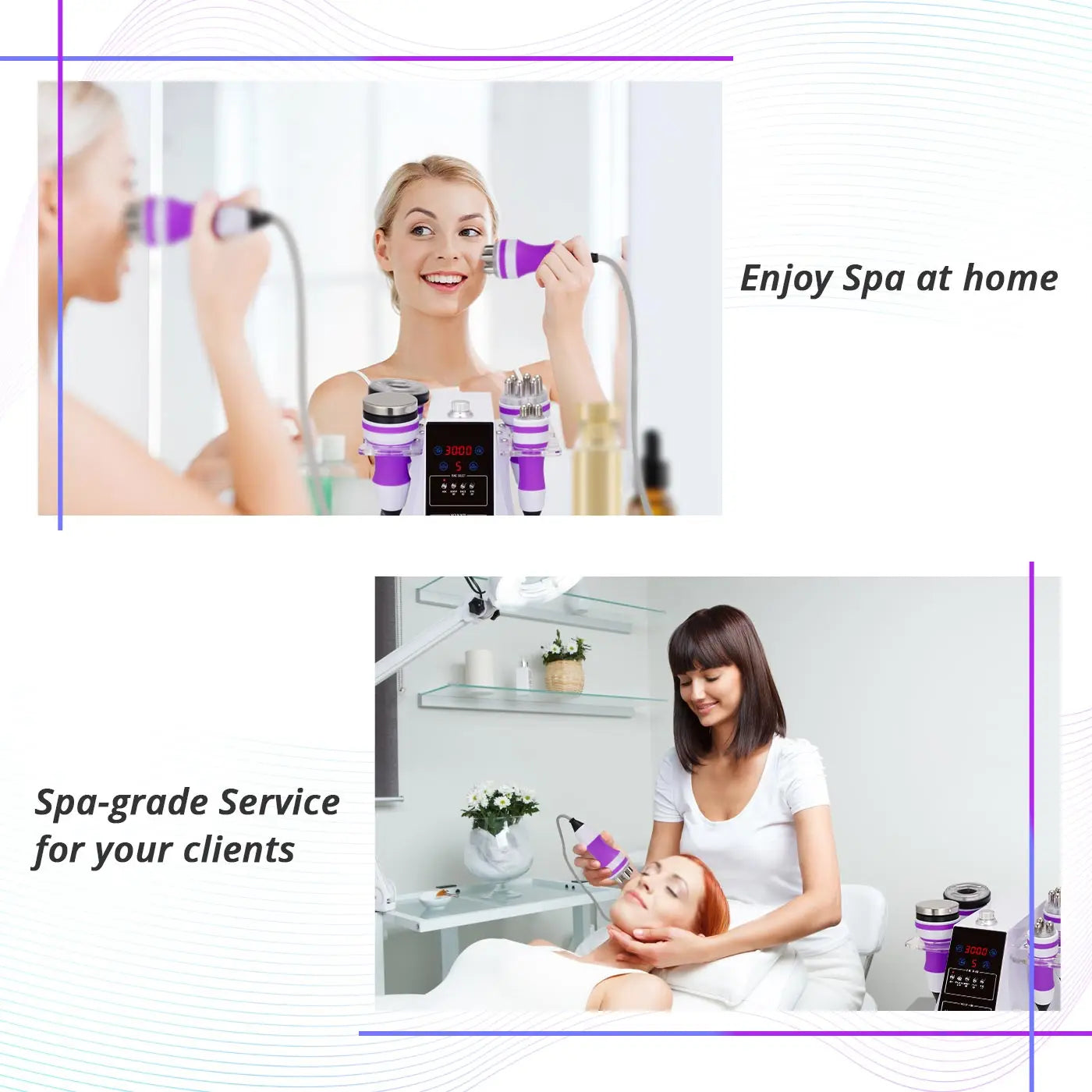 5 In 1 Unoisetion Cavitation Vacuum RF Skin Lifting Beauty Machine