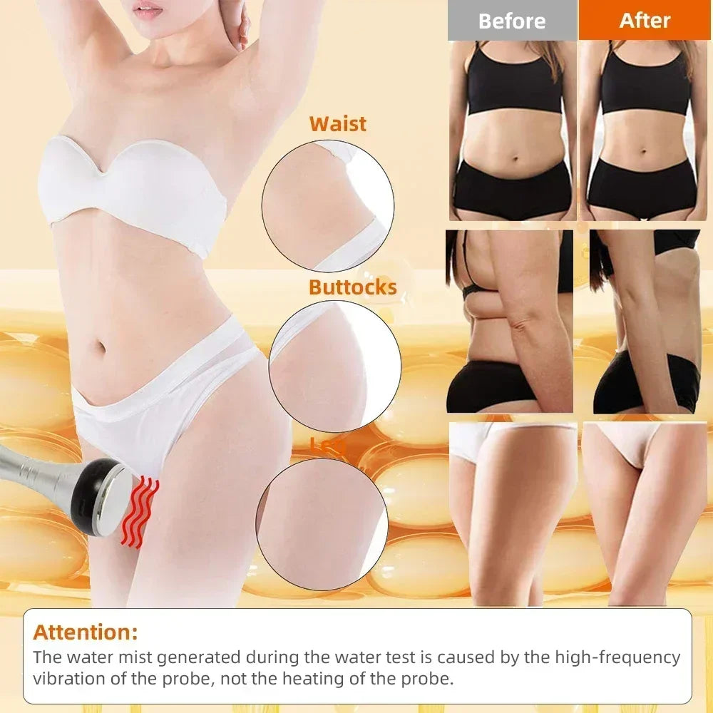 Body Slimming 40K 4 IN 1 Cavitation Ultrasonic Weight Loss Skin Rejuvenation Beauty Machine Multipolar Skin Tighten Anti-wrinkle